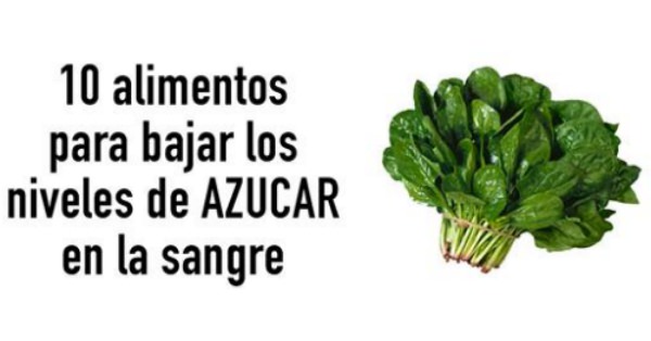 para bajar los niveles de azucar